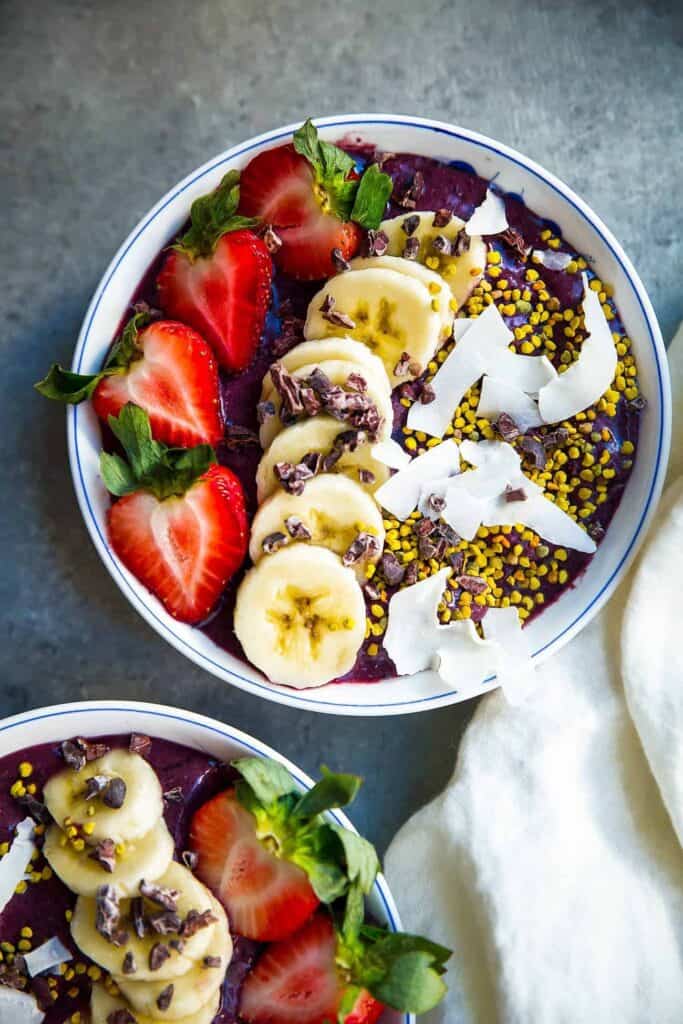 Paleo & Vegan Acai Bowl The Movement Menu