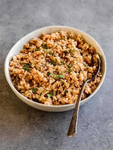 Spanish Cauliflower Rice