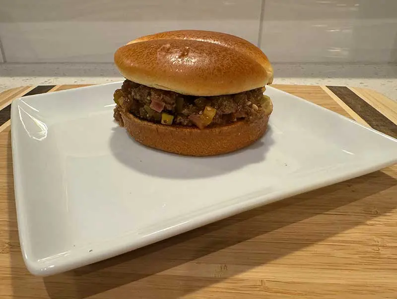 This sloppy joe needs a side