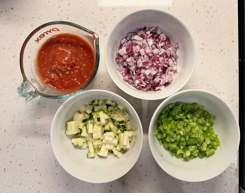 Vegetables for healthy sloppy joes