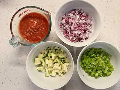 Healthy sloppy joe veggies