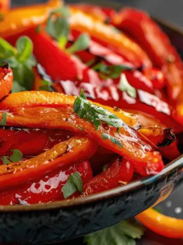 Roasted Bell Pepper at Home