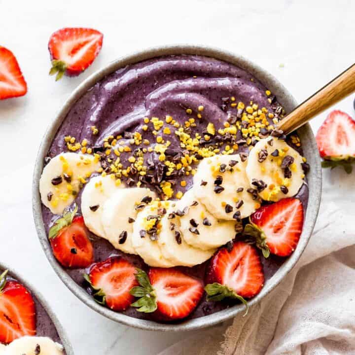 Paleo & Vegan Acai Bowl The Movement Menu