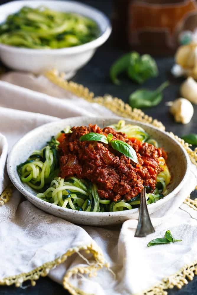 Best Whole30 Bolognese recipe here. Paleo bolognese recipe. Easy bolognese sauce. Easy whole30 bolognese sauce recipe. Low carb bolognese. Zucchini noodles bolognese. Quick and healthy bolognese recipe. Easy whole30 dinner recipes. Whole30 recipes. Whole30 lunch. Whole30 recipes just for you. Whole30 meal planning. Whole30 meal prep. Healthy paleo meals. Healthy Whole30 recipes. Easy Whole30 recipes.