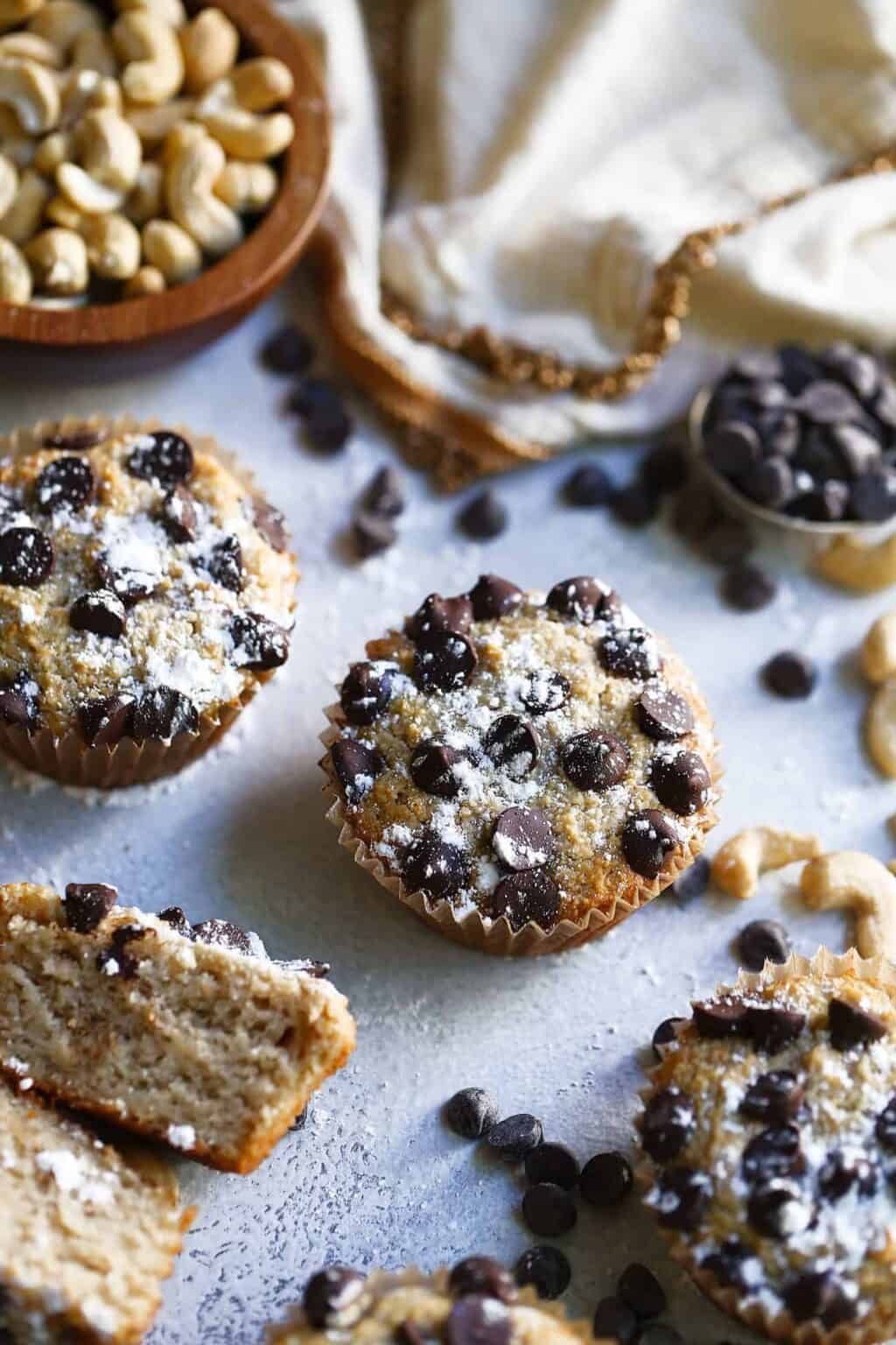 Paleo Vegan Chocolate Chip Muffins The Movement Menu