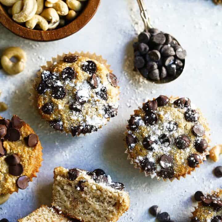 Paleo Vegan Chocolate Chip Muffins The Movement Menu