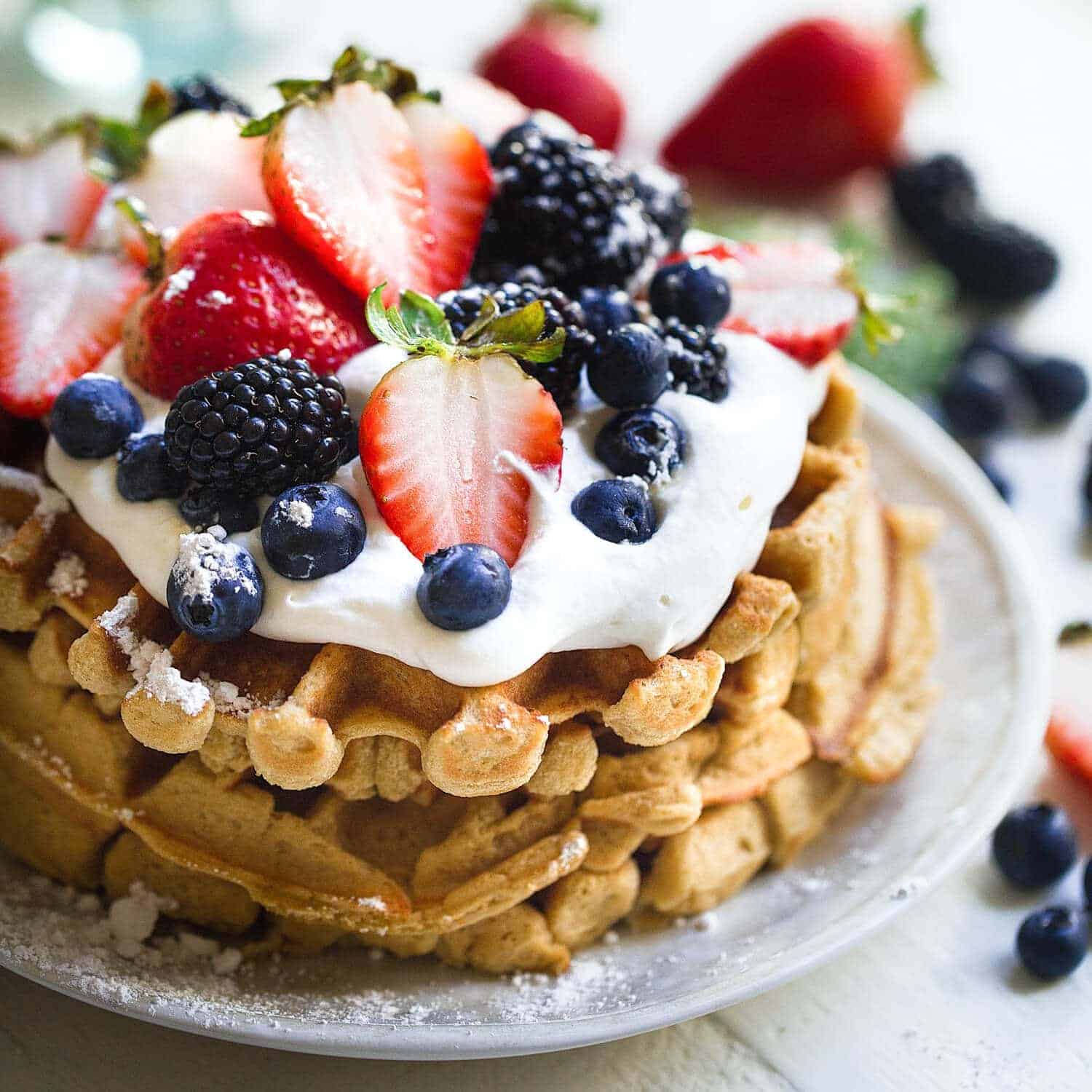 Easy Crispy Paleo Waffles The Movement Menu