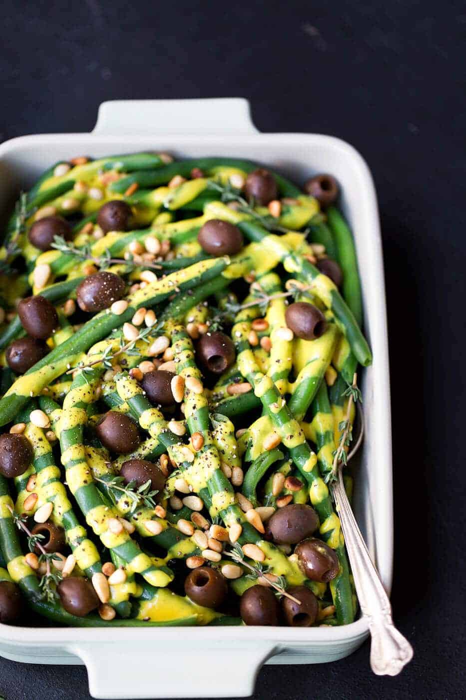 Paleo green beans with fresh thymes