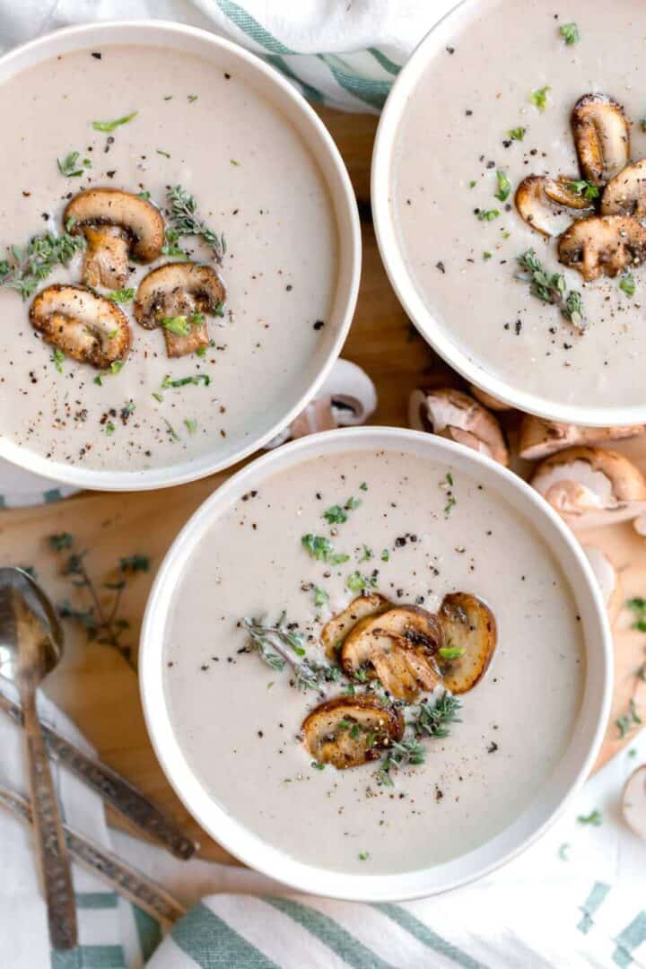 Dairy Free Cream of Mushroom Soup The Movement Menu