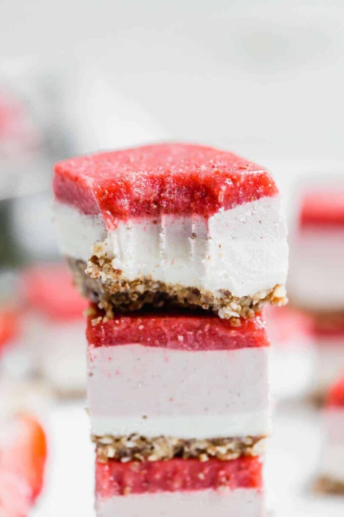Easy Vegan Strawberry Cheesecake The Movement Menu