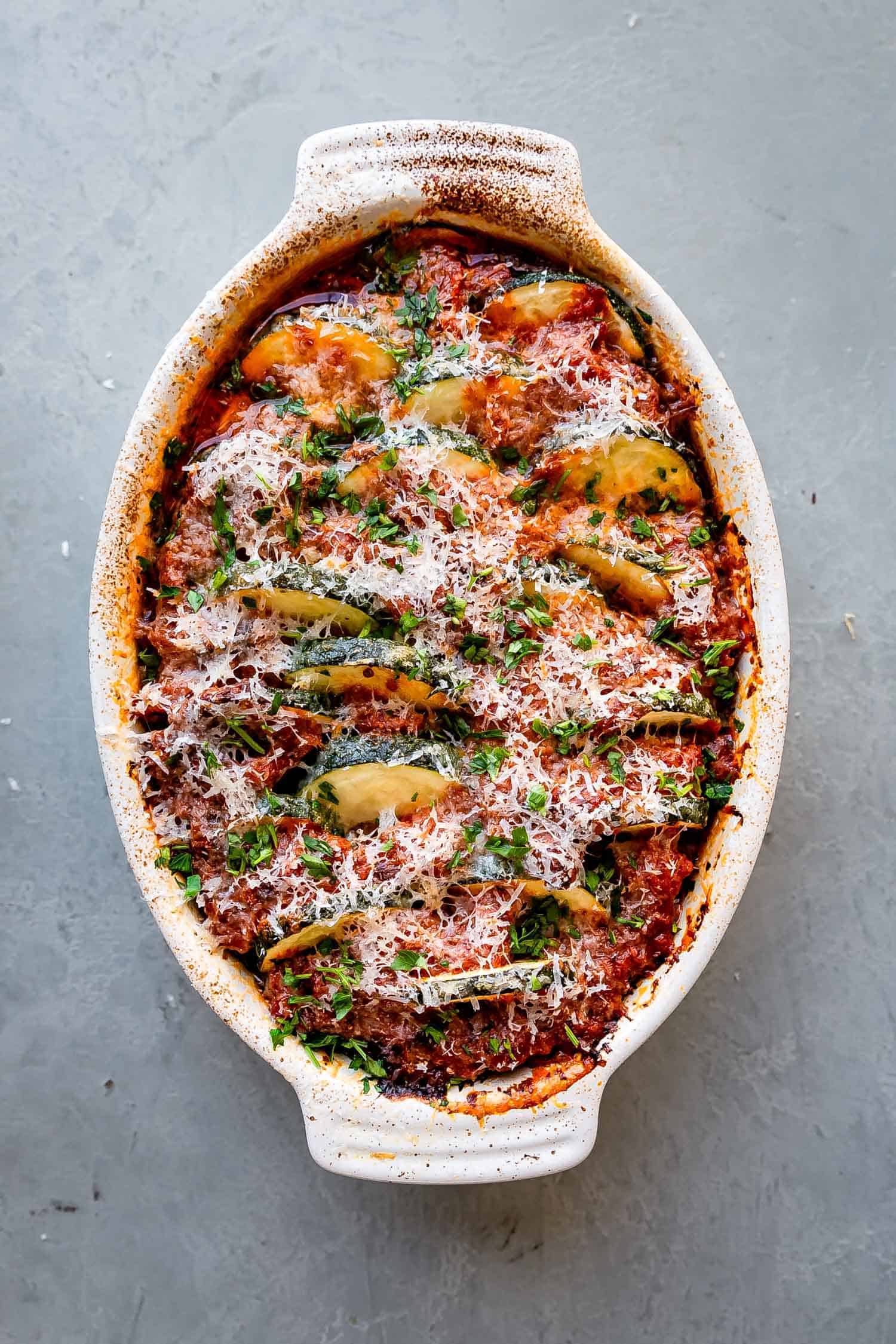 Easy Baked Sausage and Zucchini Casserole - The Movement Menu