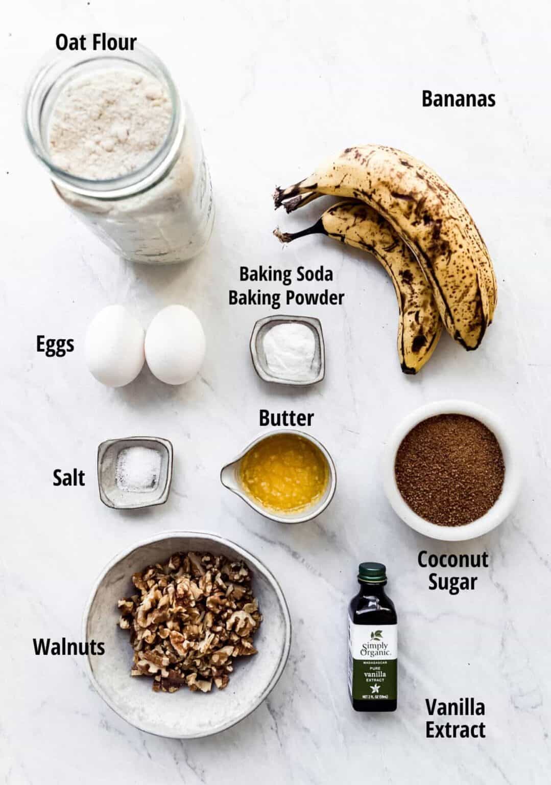 Oat Flour Banana Bread The Movement Menu