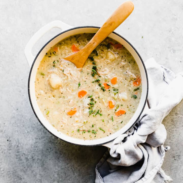 Chicken & Gnocchi Soup (Made with Cauliflower Gnocchi) The Movement Menu