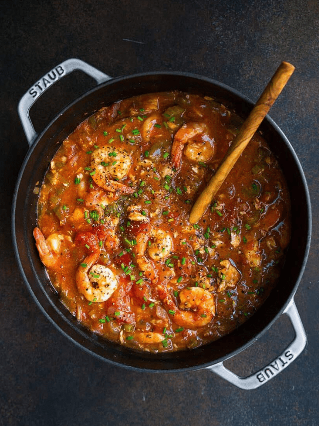 WHOLE30 INSTANT POT SEAFOOD GUMBO