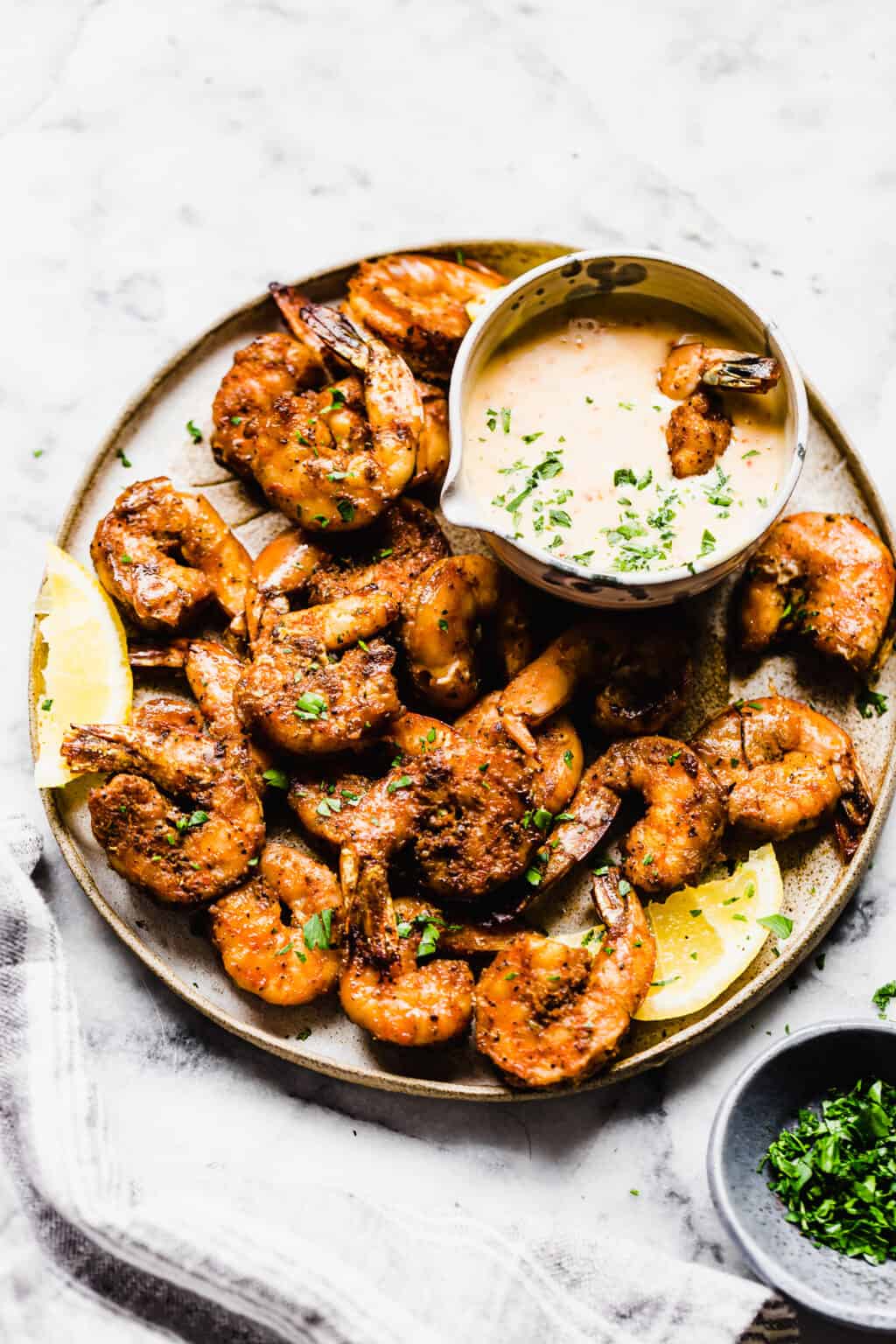Easy Grilled Blackened Shrimp - The Movement Menu