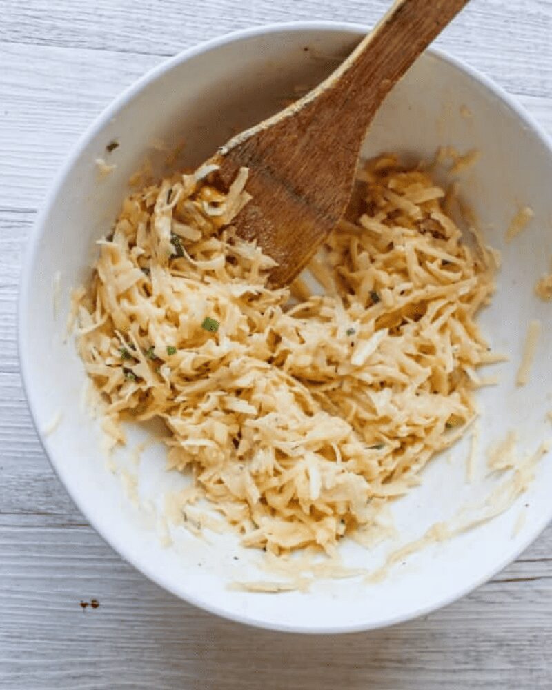 potato for hash browns mixture