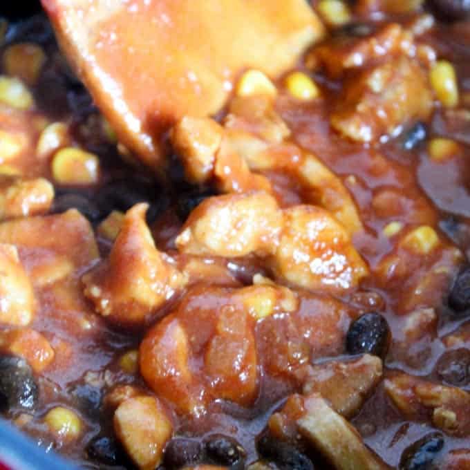 Make the enchilada sauce