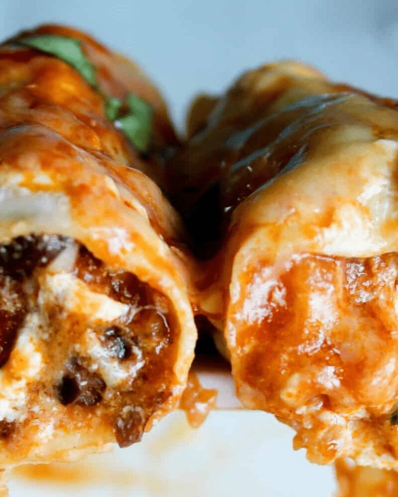 clean eating chicken enchiladas