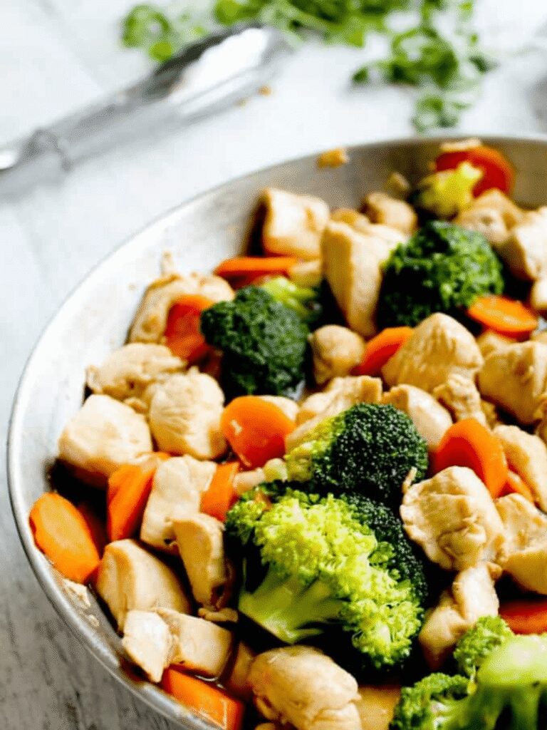 honey chicken stir fry 