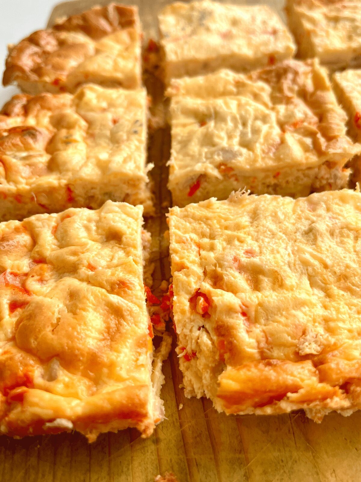 how to make a tune quiche without a crust