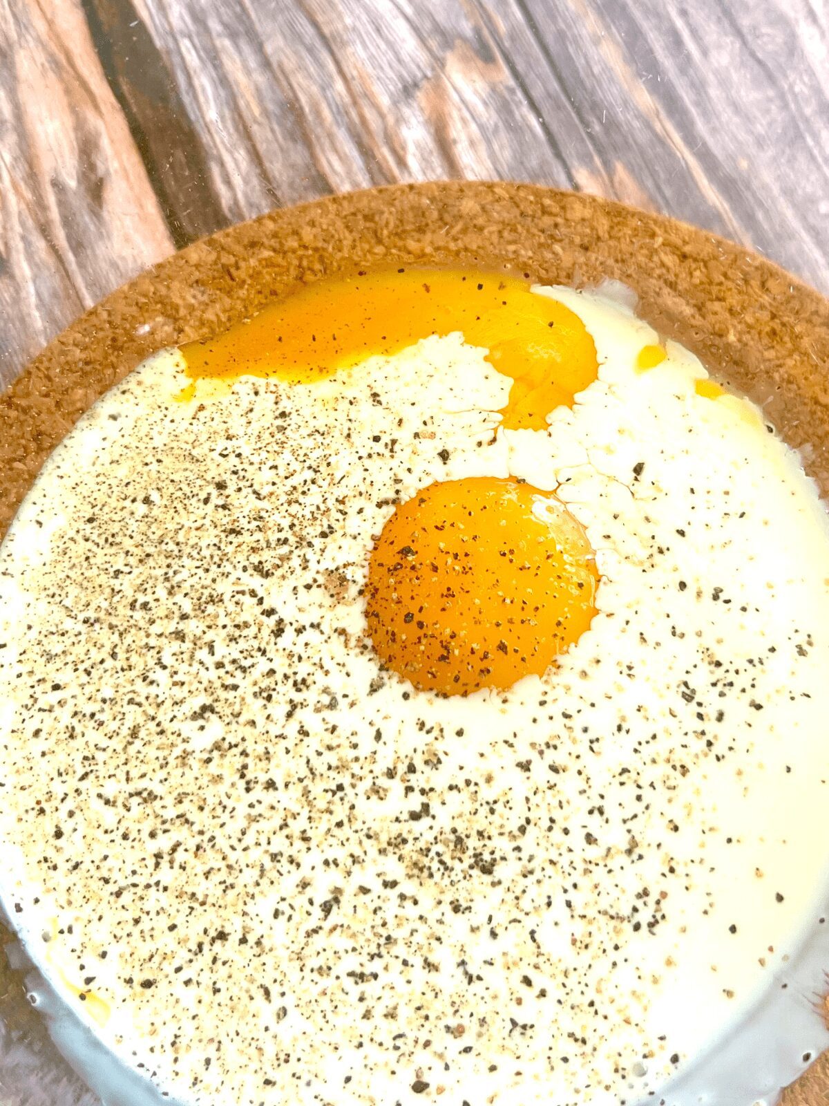 cheesy egg mixture for spaghetti carbonara for kids 