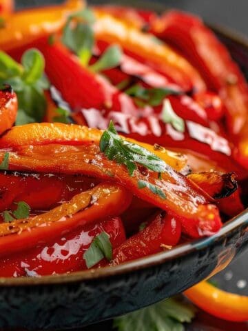 Roasted Bell Pepper at Home